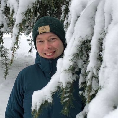 Mat C., founder of IntoPaid, in the snow